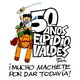 Elpidio Valdés whatsapp stickers