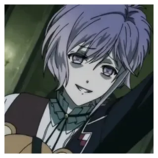 🐇 Kanato Sakamaki Diabolik Lovers Anime, Vampir, Karakter, Gothic, Suram telegram sticker
