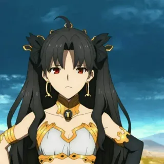 😐 Rin Tohsaka Fate/stay night Anime, Personaje, Chica, Dibujos animados, Rin Tohsaka, Fate/Stay Night telegram sticker