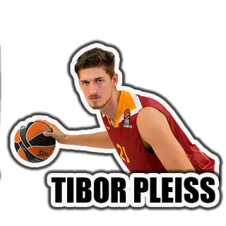 🏀 Tibor Pleiss TIBOR PLEISS บาสเกตบอล, ผู้เล่น, กีฬา, นักกีฬา, ทิบอร์ เปลส whatsapp sticker