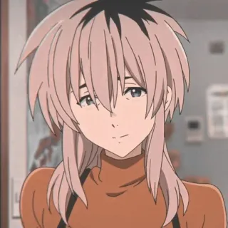 🥰 Anime, Kreskówka, Postać, Manga, Portret telegram sticker