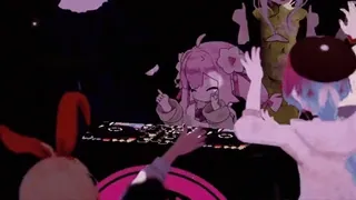 ❤️ Anime, DJ, Niedlich, Party, Cartoon whatsapp sticker