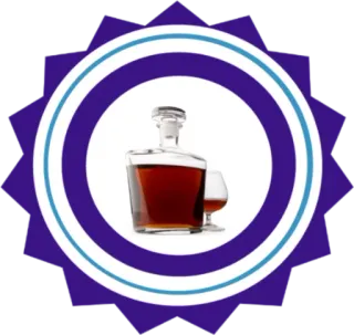 🍷 alkohol, spirytus, napój, drinki, koniak, brandy telegram sticker