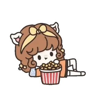 🍭Angela simple @Mycute_stickers whatsapp stickers