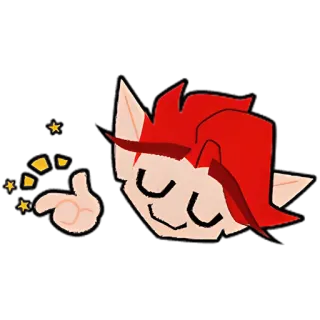 👌 cartoon, elf, magic, stars telegram sticker