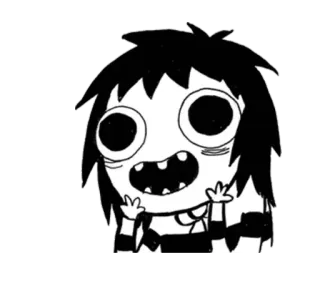 ☺️ Cartoon, Illustration, Personnage, Dessin, Oeuvre d'art, Manga, Anime telegram sticker