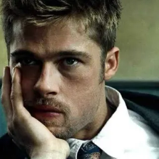 😲 Tyler Durden Fight Club брэд питт, тайлер дерден, бойцовский клуб, фильм, персонаж telegram sticker