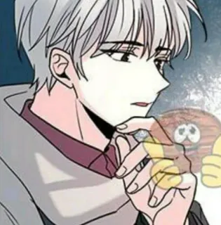 🍚 Anime, Manga, Karakter, Jempol ke atas, Ilustrasi telegram sticker