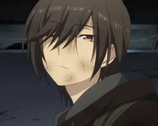 ☄ Anime, Jongen, Verdrietig, Personage, Manga whatsapp sticker