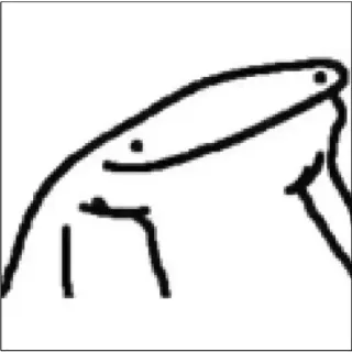 😊 florkofcows, Zeichnung, Strichmännchen, Humor, Meme telegram sticker