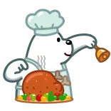 Three Bears telegram stickers
