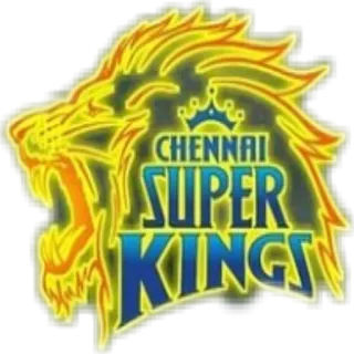 ⭐ CHENNAI SUPER KINGS leone, Chennai Super Kings, cricket, squadra sportiva, india, logo telegram sticker