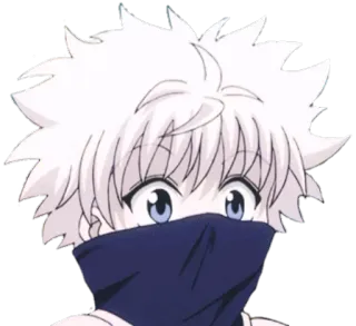 👀 Killua Zoldyck Hunter x Hunter アニメ, マンガ, キルア, HUNTER×HUNTER, キルア=ゾルディック, かわいい telegram sticker
