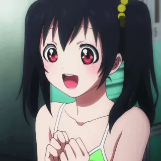 🎈 Yazawa Nico Love Live! Anime, Niedlich, Lächeln, Mädchen, Idol, Yazawa Nico, Love Live telegram sticker