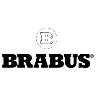 👍 BRABUS автомобиль, транспорт, тюнинг, авто, бренд, логотип telegram sticker