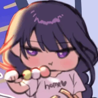 🩸 home cute, anime, dango, home telegram sticker