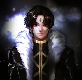 😎 Chrollo Lucilfer Hunter x Hunter Anime, Manga, Chrollo, Lucilfer, Hunter x Hunter, Fanart telegram sticker