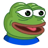 😔 Pepe the Frog rã, Pepe, meme, internet, emoticon telegram sticker
