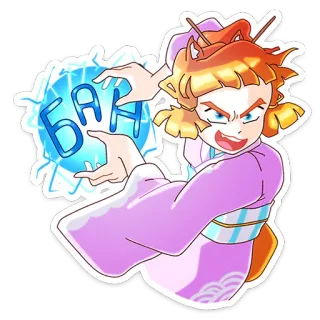 Сакура Айко (@TgSticker) telegram stickers