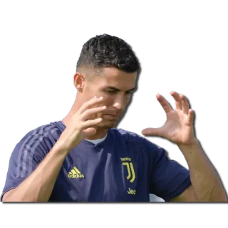 🍑 Cristiano Ronaldo voetbal, voetbal, atleet, speler, ronaldo, cristiano telegram sticker