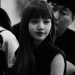 🗽 Lisa Лиса, Blackpink, K-Pop, певица, знаменитость, женщина, портрет telegram sticker