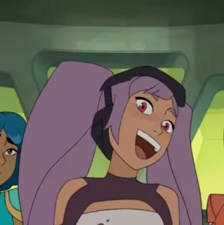 🛠 Entrapta She-Ra and the Princesses of Power animated, cartoon, character, entrapta, she-ra telegram sticker
