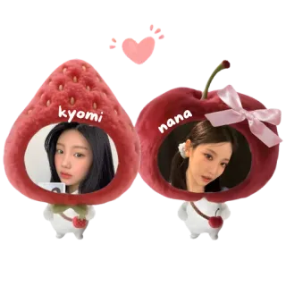 👂 Kyomi and Nana null kyomi nana telegram sticker