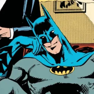 😁 Batman Batman, DC Comics, Superhero, Comic book character, Bruce Wayne telegram sticker