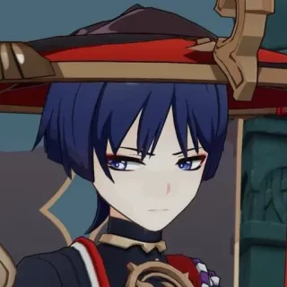 ✨ Scaramouche Genshin Impact Anime, Videogioco, Genshin Impact, Scaramouche, Personaggio, Gaming telegram sticker