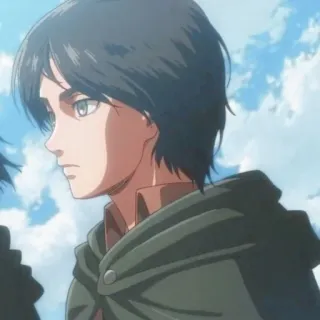 ⛓ Eren Yeager Attack on Titan Anime, L'Attacco dei Giganti, Eren Jaeger, Personaggio, Animazione telegram sticker