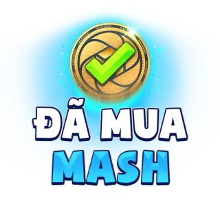 🤑 ĐÃ MUA MASH pallavolo, spunta, moneta, blu, testo telegram sticker