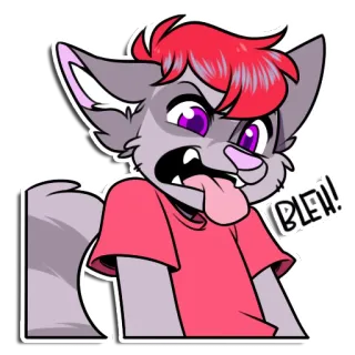 Galen Fencoon by Natsu-cat whatsapp stickers
