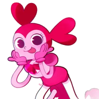 😜 Spinel Steven Universe Kartun, Karakter, Pink, Spinel, Steven Universe whatsapp sticker