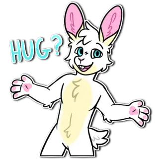 🤗 HUG? telegram sticker
