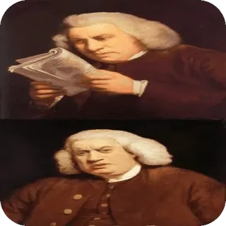 🤏 Samuel Johnson Samuel Johnson Reading telegram sticker