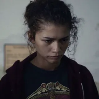 🤍 Zendaya actress, celebrity, portrait, Zendaya telegram sticker