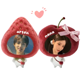 🎩 arsen, nana telegram sticker