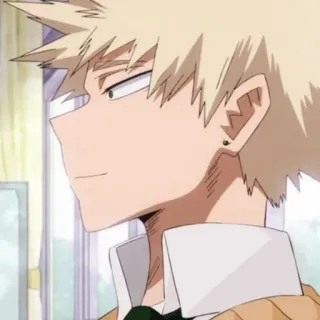 🖕 Katsuki Bakugo My Hero Academia Anime, Katsuki Bakugo, My Hero Academia, Karakter, Manga telegram sticker
