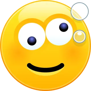🤤 Emoji, Pensando, Amarelo, Desenho animado, Rosto telegram sticker