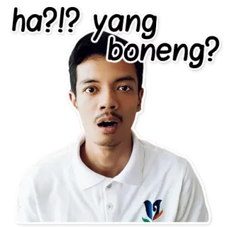 😦 ha?!? yang boneng? Meme, Expressão, Surpresa, Engraçado, Retrato, Dúvida, Pergunta, Reação telegram sticker