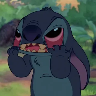 👺 Stitch Stitch, Lilo & Stitch, Disney, Alien, Cartone animato, Personaggio telegram sticker
