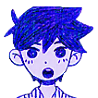 😯 O_O choqué, surpris, animé, visage, bouche ouverte telegram sticker