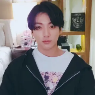 🐟 Jungkook kpop, cantante, maschio, ritratto, asiatico, idol, celebrità telegram sticker