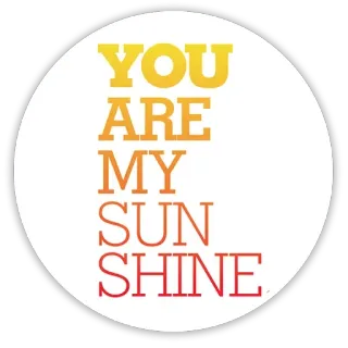 ☀ YOU ARE MY SUN SHINE sunshine, love, cute, positive, affectionate telegram sticker