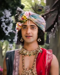 ☺️ Krishna Hinduísmo, Deus, Indiano, Divindade, Religião, Mitologia telegram sticker