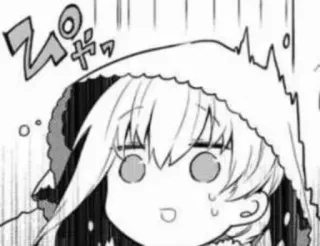 😰 パッ Manga, Anime, Keringat, Gugup, Ekspresi, Kawaii telegram sticker