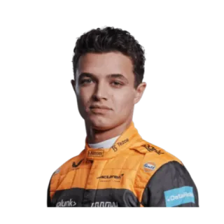🇬🇧 Lando Norris pembalap, formula 1, balap, motorsport, mclaren telegram sticker