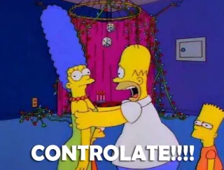 Voy al rato @SimpsonsGrupo whatsapp stickers