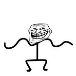 💃 Trollface Troll, Meme, Meme Internet, Drôle, BD, Humour telegram sticker