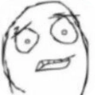👍 Me Gusta Rage Comics whatsapp sticker